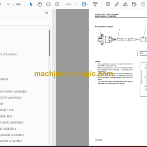 Komatsu D275AX-5 Bulldozer Shop Manual (SEBM025518)