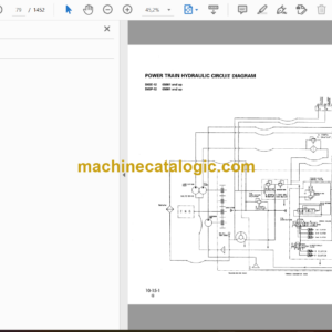 Komatsu D65E,P-12 D65EX,PX-12 Bulldozer Shop Manual (SEBM001926)