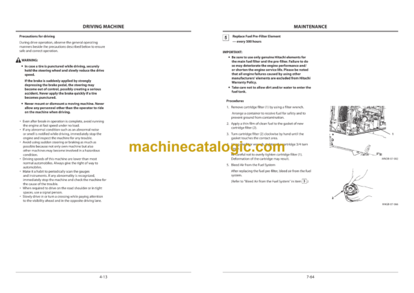 Hitachi ZW180-5B, ZW180PL-5B Wheel Loader Operator's Manual (ENMNDB-1-1, ENMNDB-EN2-2, ENMNDB-EN2-1, ENMNDB-CA2-4) - Image 3