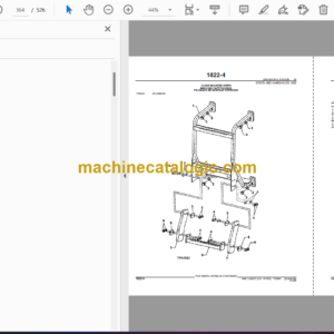 John Deere 644J Loader Parts Catalog (PC9341)