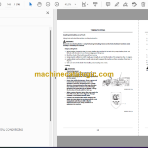 Hitachi ZX19-6 Hydraulic Excavator Operator’s Manual (ENMABL-EN1-1, ENMABL-EN1-2, ENMABL-EN1-3, ENMABL-EN2-1)