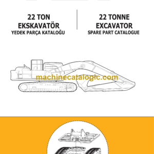 MST 22 Tonne Excavator Spare Parts Catalogue (EN-TR) (X22957101)