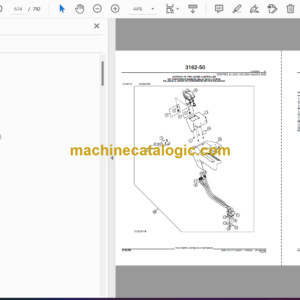 John Deere 624K Utility Loader Parts Catalog (PC10058)