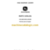 John Deere 410G Backhoe Loader Parts Catalog (PC2756)