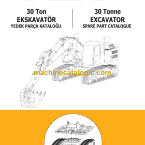 MST 30 Tonne Excavator Spare Parts Catalogue (EN-TR) (X30957104)