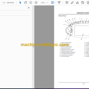 Hitachi ZW310-5B, ZW330-5B Wheel Loader Operator’s Manual (ENMNFA-1-2, ENMNFA-1-3, ENMNFA-CA1-2, ENMNFA-CA1-3, ENMNFA-CA1-4, ENMNFA-EN1-1, ENMNFA-EN1-2, ENMNFA-EN1-3)