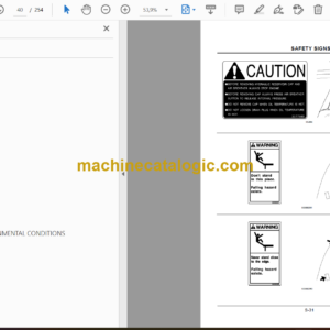 Hitachi ZX160LC Excavator Operator’s Manual (EM1F1-1-1)