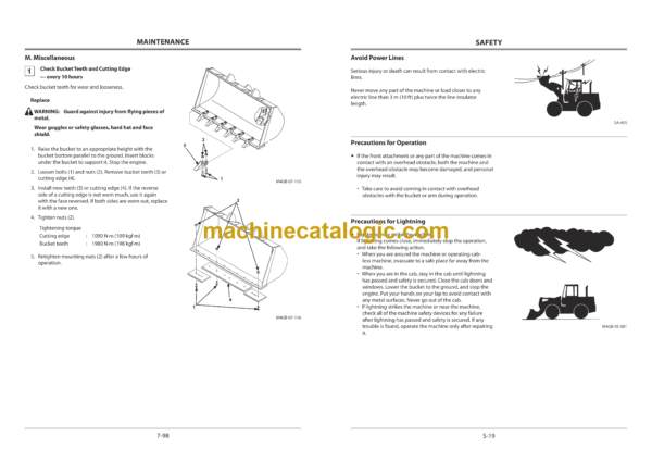 Hitachi ZW180-5B, ZW180PL-5B Wheel Loader Operator's Manual (ENMNDB-1-1, ENMNDB-EN2-2, ENMNDB-EN2-1, ENMNDB-CA2-4) - Image 4