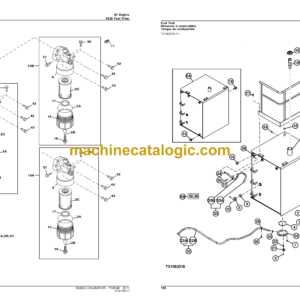 John Deere 850DLC Excavator Parts Catalog (PC9548)