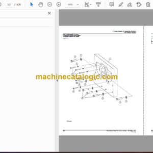 John Deere 750J Tier3 Crawler Dozer Parts Catalog (PC10043)