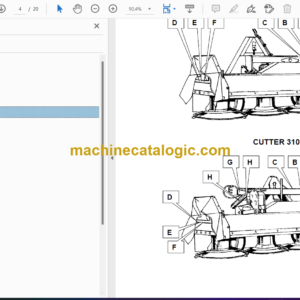 Fendt 310 FZ Cutter Drum Mower Operator’s Manual