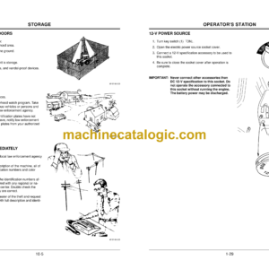 Hitachi ZX180W,ZX210W Wheeled Excavator Operator’s Manual (EMCBB-NA3-1)