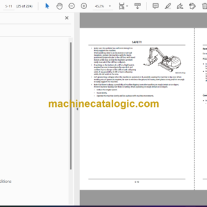 Hitachi ZX10U-6 Hydraulic Excavator Operator’s Manual (ENMAAA-EN1-1, ENMAAA-EN1-2, ENMAAA-EN2-1)