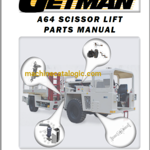 Getman A64, A64SL Scissor Lift Parts Manual