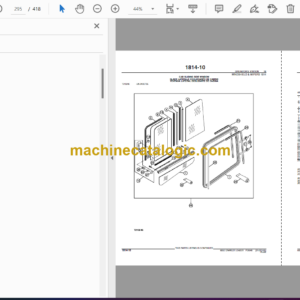 John Deere 605C Crawler Loader Parts Catalog (PC9549)