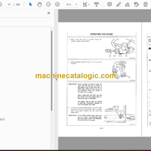 Hitachi LX100-2,LX120-2,LX150-2 Wheel Loader Operator’s Manual (EM42D-1-1)