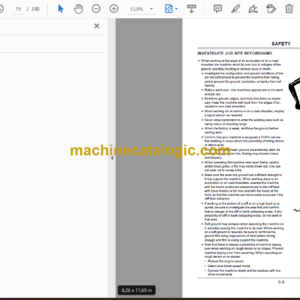 Hitachi ZX60USB-3,ZX60USB-3F Hydraulic Excavator Operator’s Manual (EM1N0-1-1, EM1N0-1-2, EM1N0-1-3)