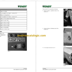 Fendt 8380P – 8410P Combines Harvesting Operator’s Manual