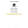 John Deere 544K Utility Loader Parts Catalog (PC10057)