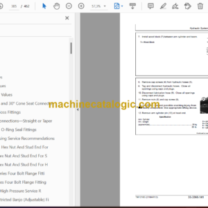John Deere 470GLC Excavator Repair Technical Manual (TM12180)