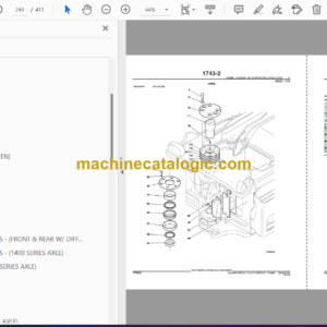 John Deere 943J, 843J Wheel Feller Buncher Parts Catalog (PC9420)