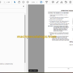 Hitachi ZX60USB-3 Hydraulic Excavator Operator’s Manual (EM1N1-NA1-1, EM1N1-NA1-2, EM1N1-NA1-3)