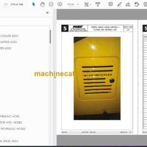 MST 30 Tons Excavator Spare Parts Catalogue (EN-TR)