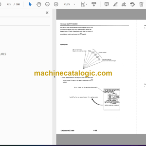 Kobelco CKE1800, CK2000 Crawler Crane Shop Manual (S5JC00002ZE01)