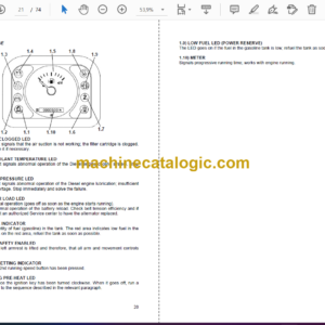 Messersi M55U, M60U Mini Excavator Operator Manual