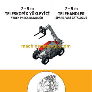 MST 7-9 m Telehandler Spare Parts Catalogue (EN-TR)