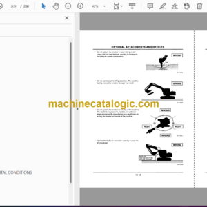 Hitachi EX75US-7 Excavator Operator’s Manual (EM1CC-EN1-1)