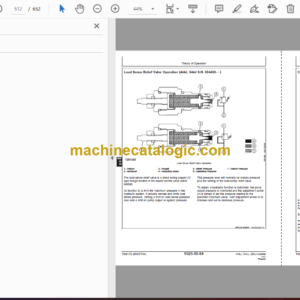 John Deere 444J, 544J, 624J Loader Operation and Test Technical Manual (TM2135)