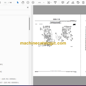 John Deere 744J Loader Parts Catalog (PC9240)