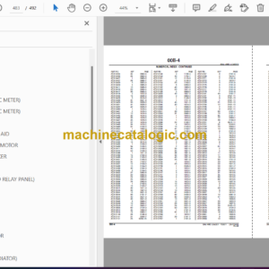 John Deere 304J 4WD Loader Parts Catalog (PC9371)