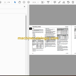 Hitachi D TD TCD 2.9 L4 Operation Manual