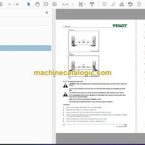 Fendt 431 DN Twiter Tedder Operator’s Manual