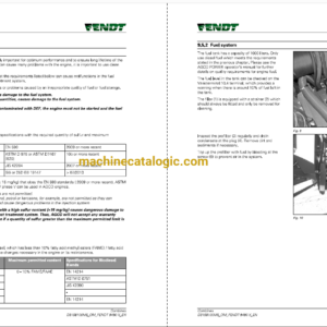 Fendt Ideal Series Combine 7, 7PL, 7T, 8, 8PL, 8T, 9, 9PL, 9T Harvesting Operator’s Manual