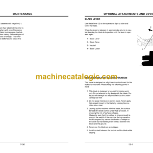 Hitachi ZX70,ZX70LC Excavator Operator’s Manual (EM1CD-1-1)