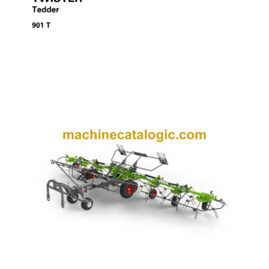 Fendt 901 T Twister Tedder Operator's Manual