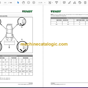 Fendt 5275C – 6335C Combine Harvesting Operator’s Manual (327317017)