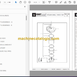 MST 14-18 m Telehandler Spare Parts Catalogue (EN-TR)