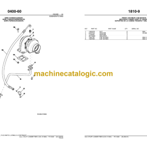 John Deere 544J Tier3 Utility Loader Parts Catalog (PC10028)