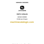 John Deere 640H, 648H Skidders Parts Catalog (PC10032)