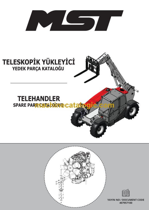 MST Telehandler Spare Parts Catalogue (EN-TR)