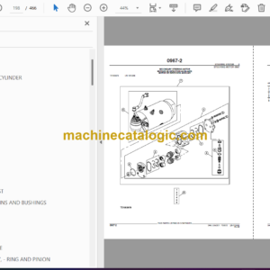 John Deere 344J Loader Parts Catalog (PC9372)