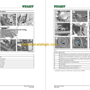 Fendt Ideal Series Combine 7, 7PL, 7T, 8, 8PL, 8T, 9, 9PL, 9T Harvesting Operator’s Manual (79037446B)