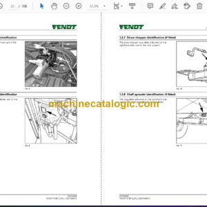 Fendt 5185 E Combines Harvesting Operator’s Manual (SN ZN205512_0310001)