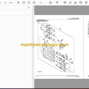 John Deere 200D LC Excavator Parts Catalog (PC10015) (APR-10)