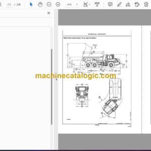 John Deere 250D, 300D Articulated Dump Trucks Operator’s Manual (OMT224115)