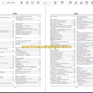 Hitachi ZX135US-5A,ZX225US-5A,ZX225USLC-5A Hydraulic Excavator Operator’s Manual (ENMDAY-1-1, ENMDAY-1-2)